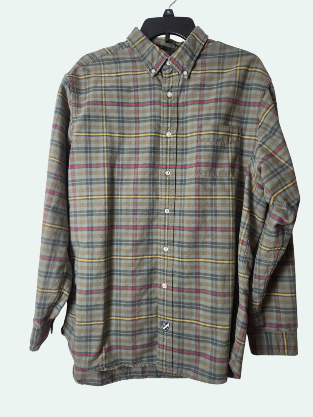 Cremeux Plaid Button-Down Shirt Gorpcore Cabincore 90's Grunge Indie Americana